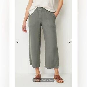 J.Jill Linen-Blend Wide-Leg Pant